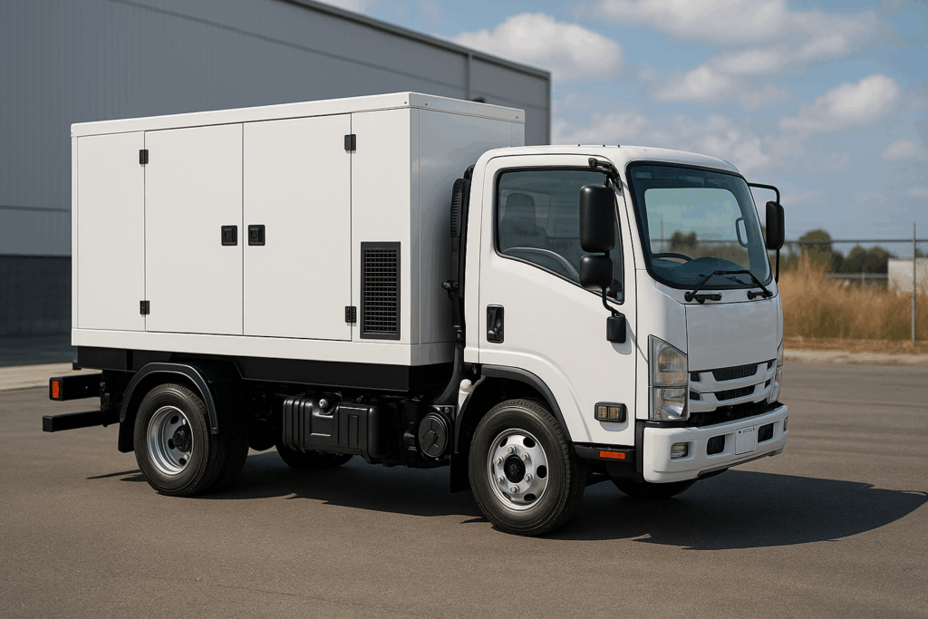 Generator-Mounted Truck