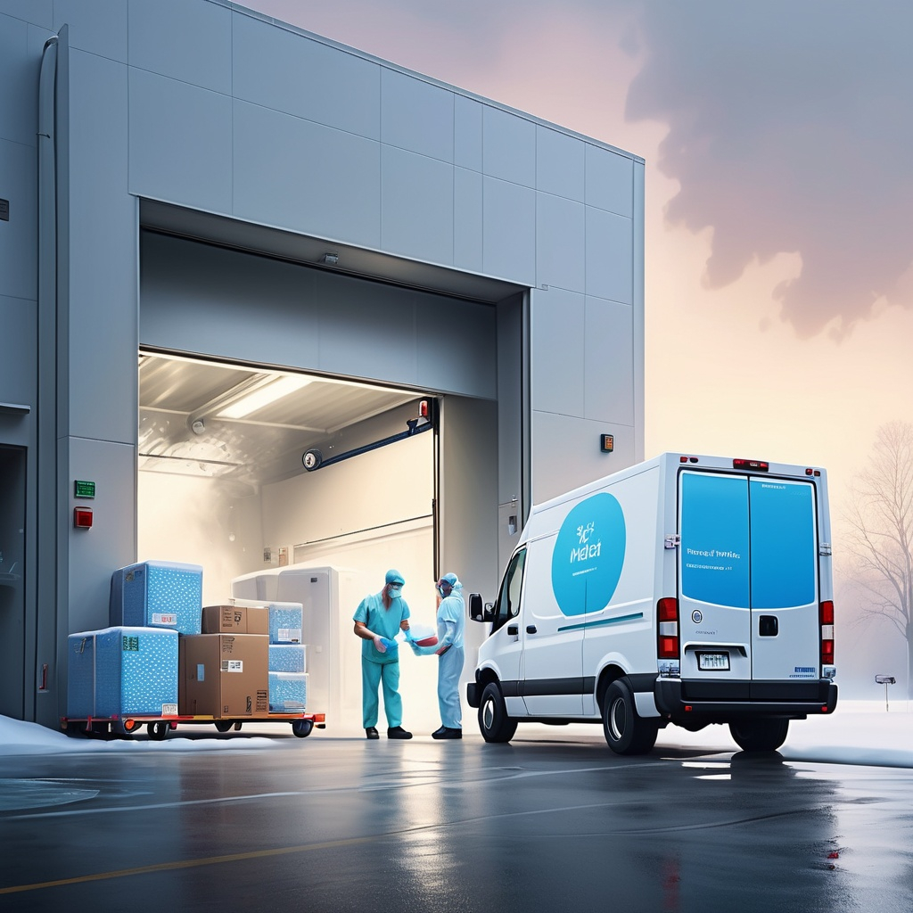Shipping healthcare equipments