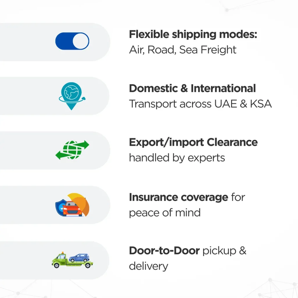 Safe international car shipping company