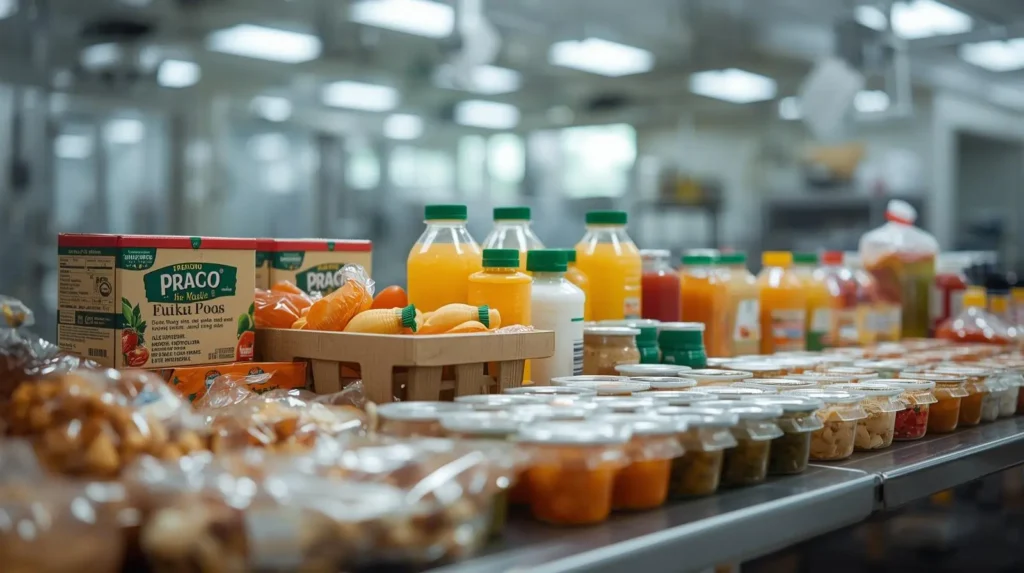 Picture of Food & Beverages_. Exporting processed foods under proper compliance