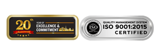 About Us - 20 years and ISO certified