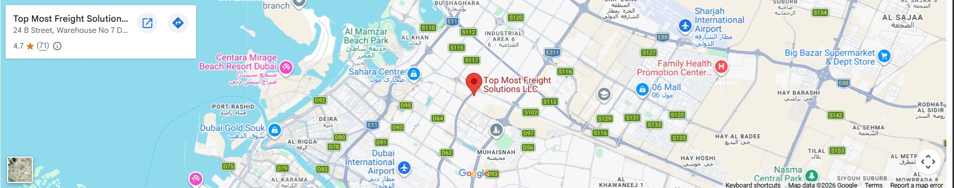 Our locations